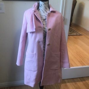 Pink Trench Coat